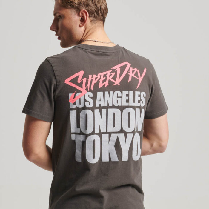 Photographic Skate Logo T Shirt Vintage Black M1011858A 06A 2