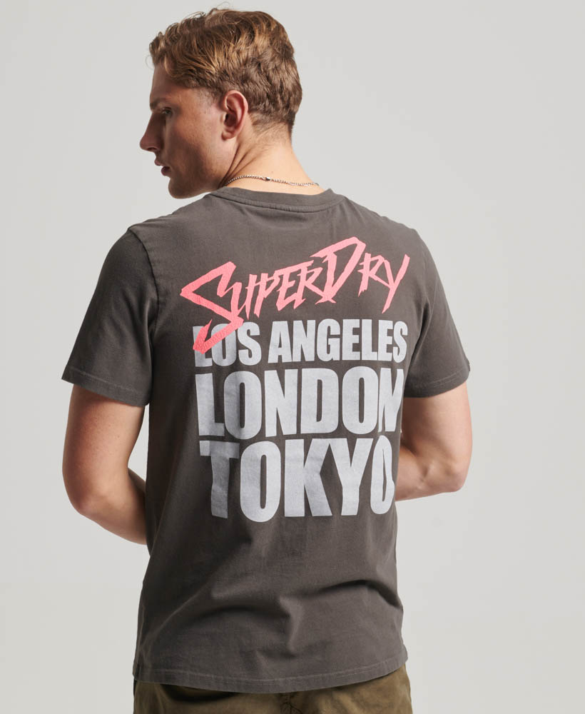 Photographic Skate Logo T Shirt Vintage Black M1011858A 06A 2