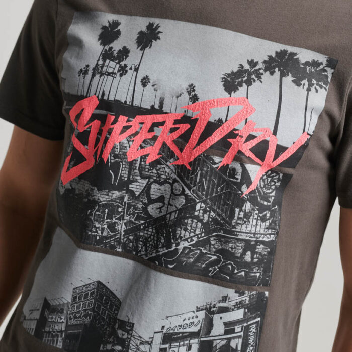 Photographic Skate Logo T Shirt Vintage Black M1011858A 06A 4