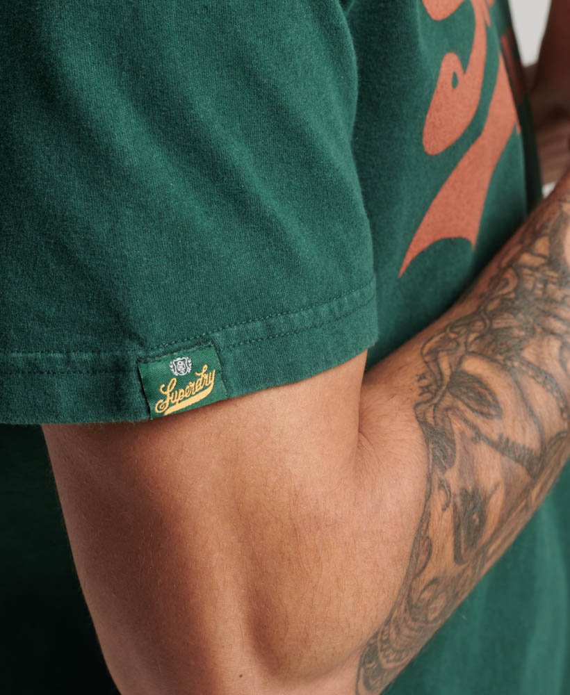 Soda Pop Vintage Logo Classic T Shirt Enamel Green M1011860A 27E 2