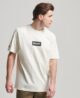 Tech Graphic Loose T Shirt Nordic Bone Grey M1011732A 1KS 1