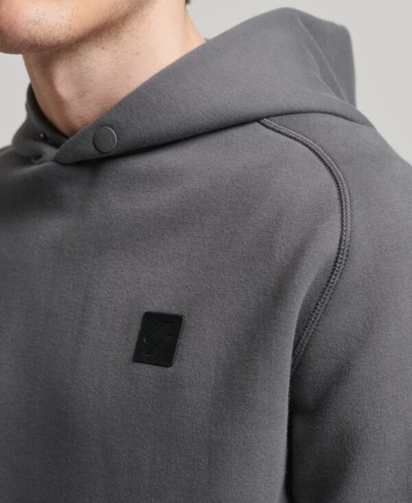 Tech Relaxed Hoodie Dark Slate Grey M2013084A HSZ 2