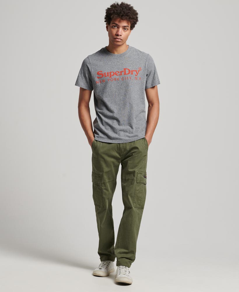 Venue Classic Logo T Shirt Jet Stream Grey Grindle M1011761A 1FG 4