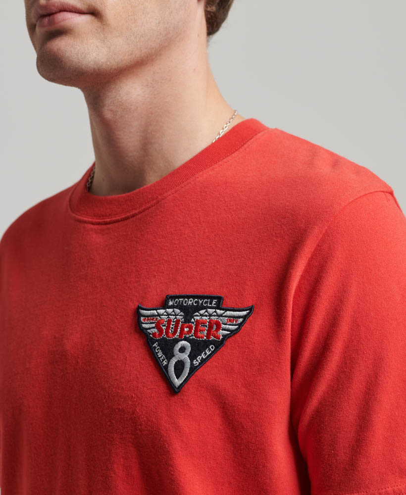 Vintage Americana Graphic T Shirt Soda Pop Red M1011776A 201 2