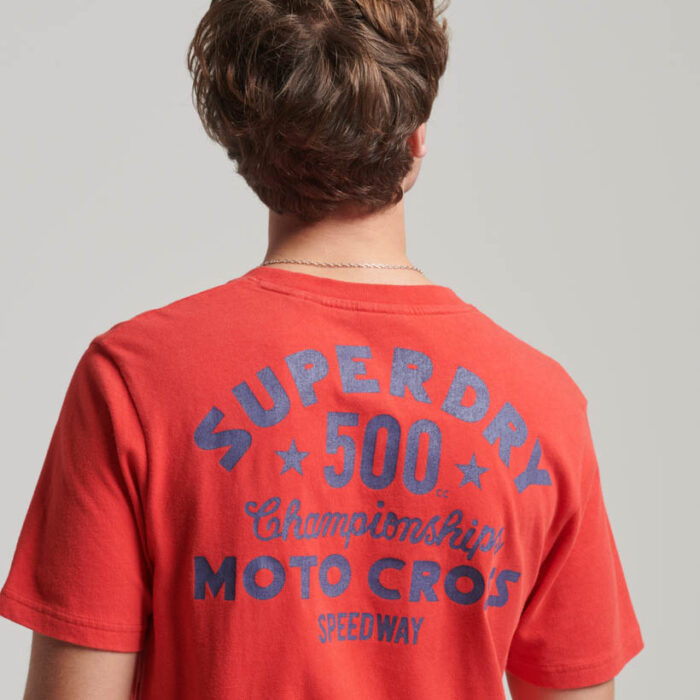 Vintage Americana Graphic T Shirt Soda Pop Red M1011776A 201 4