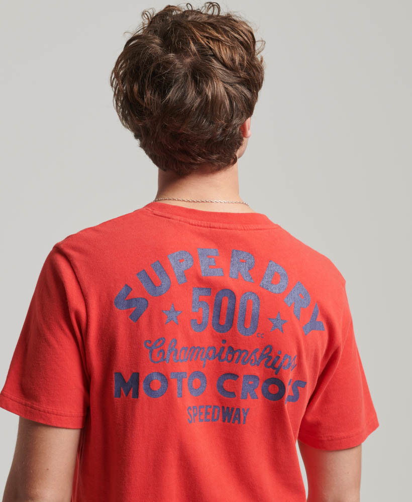 Vintage Americana Graphic T Shirt Soda Pop Red M1011776A 201 4