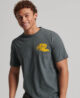 Workwear Trade Graphic T shirt Asphalt Grey Grit M1011773A 8RJ 1