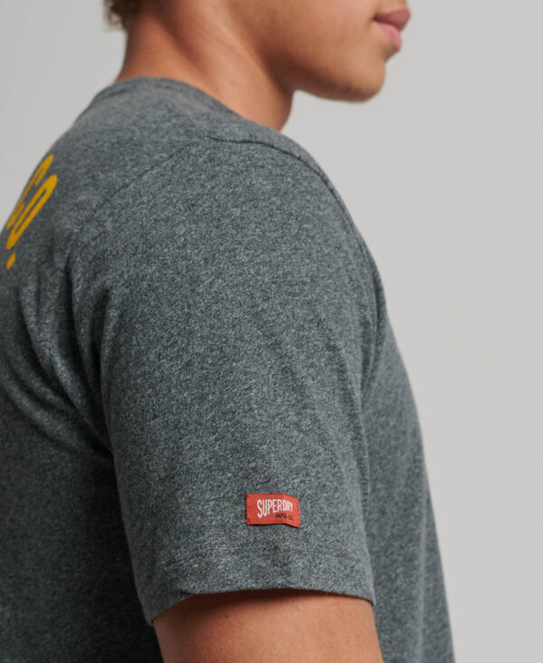 Workwear Trade Graphic T shirt Asphalt Grey Grit M1011773A 8RJ 3