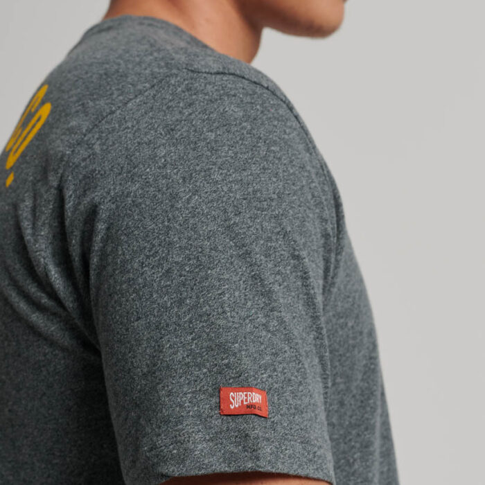 Workwear Trade Graphic T shirt Asphalt Grey Grit M1011773A 8RJ 3