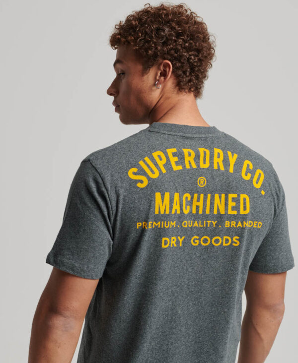 Workwear Trade Graphic T shirt Asphalt Grey Grit M1011773A 8RJ 4