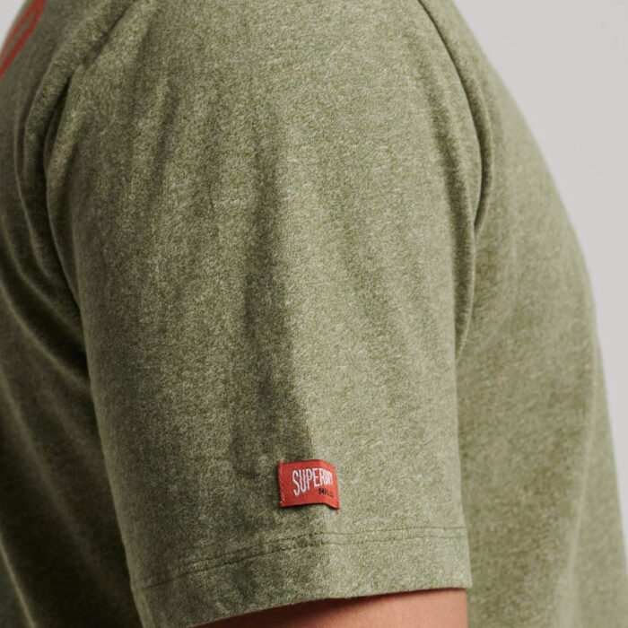 Workwear Trade Graphic T shirt Hushed Olive Grit M1011773A 5WY 3