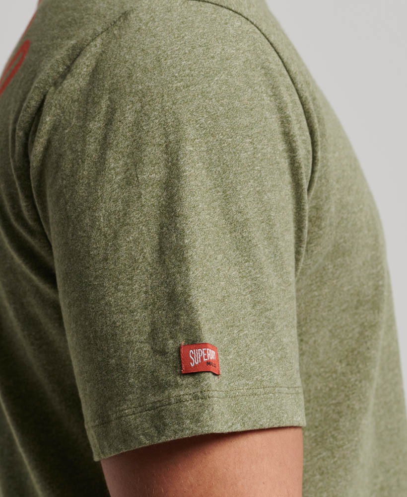 Workwear Trade Graphic T shirt Hushed Olive Grit M1011773A 5WY 3