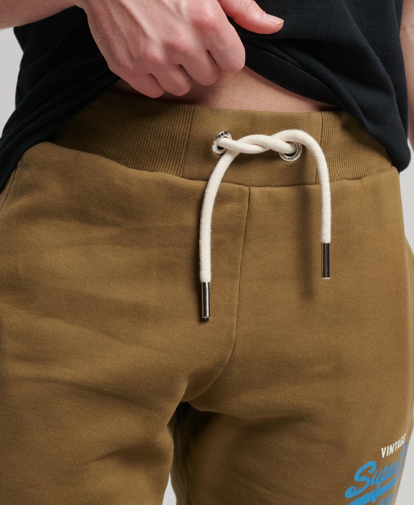 Classic Vintage Logo Heritage Joggers Khaki M7011096A 03O 3