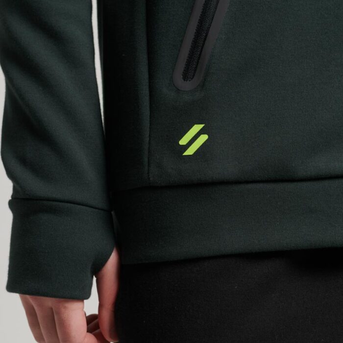 Gymtech Zip Up Hoodie Academy Dark Green M2013478A 3KO 2