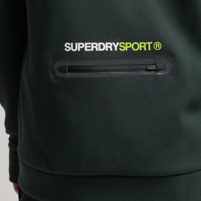 Gymtech Zip Up Hoodie Academy Dark Green M2013478A 3KO 3