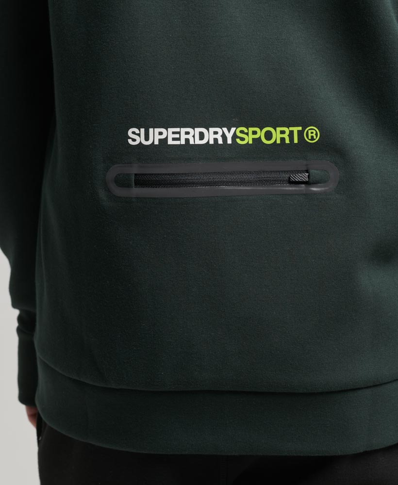 Gymtech Zip Up Hoodie Academy Dark Green M2013478A 3KO 3