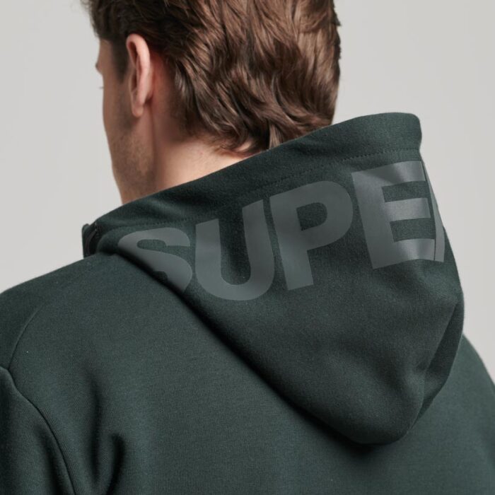 Gymtech Zip Up Hoodie Academy Dark Green M2013478A 3KO 4