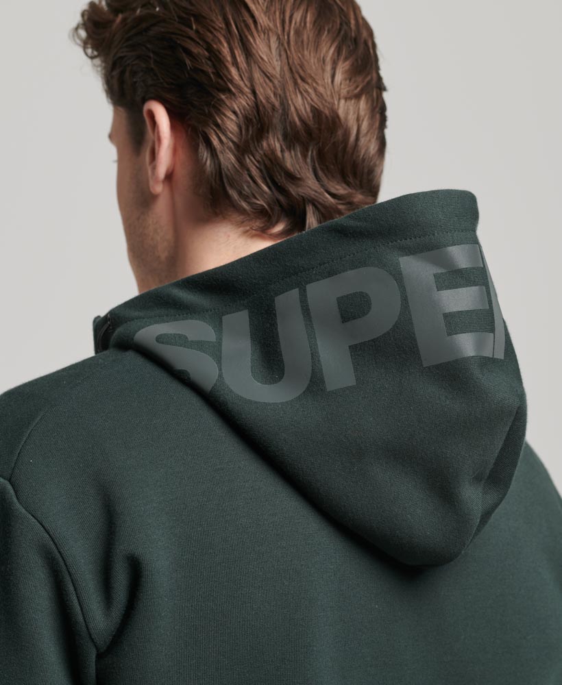 Gymtech Zip Up Hoodie Academy Dark Green M2013478A 3KO 4