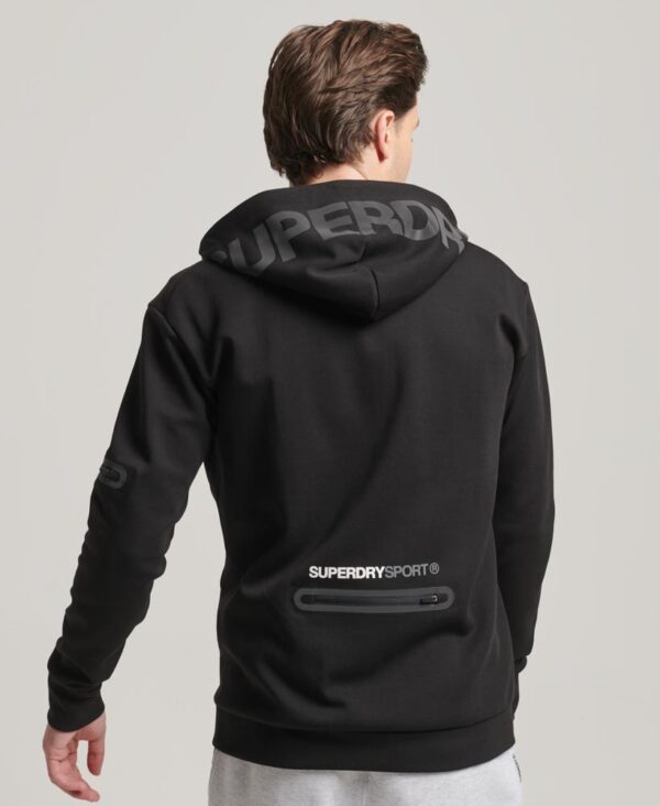 Gymtech Zip Up Hoodie Black M2013478A 02A 2