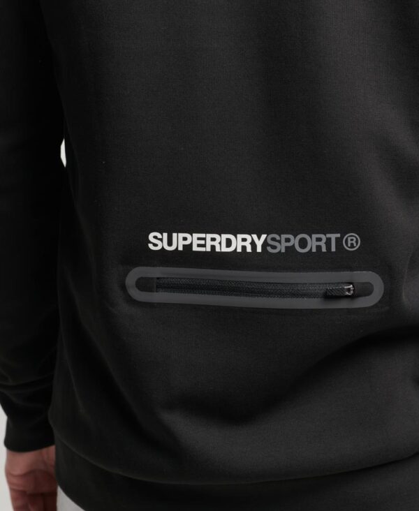 Gymtech Zip Up Hoodie Black M2013478A 02A 3