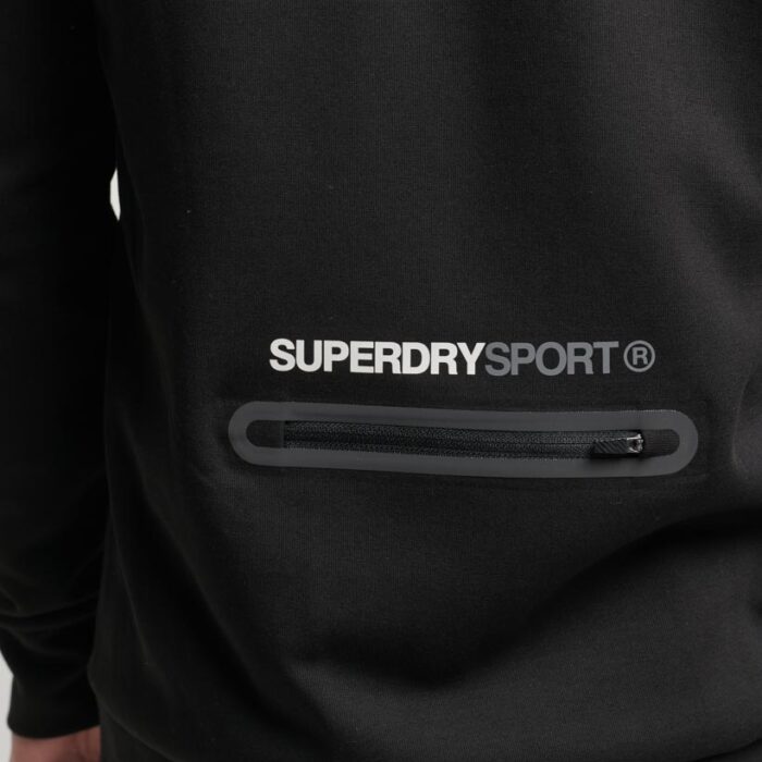 Gymtech Zip Up Hoodie Black M2013478A 02A 3