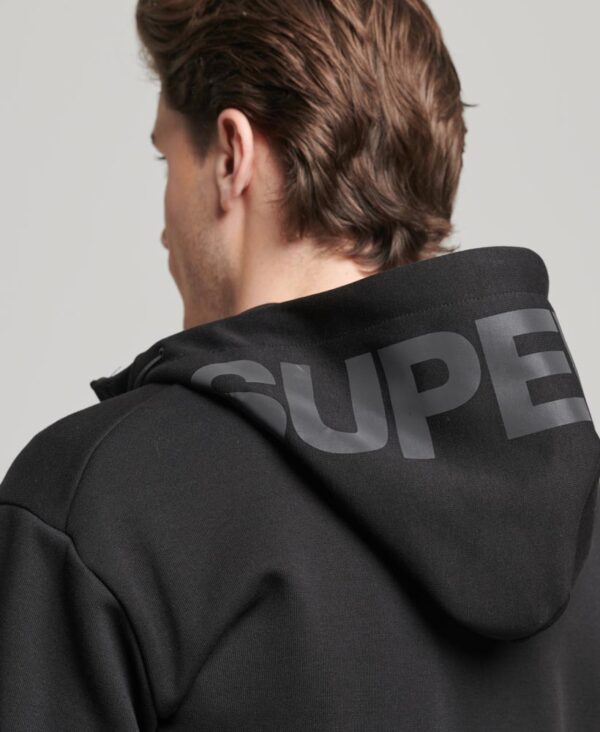 Gymtech Zip Up Hoodie Black M2013478A 02A 4