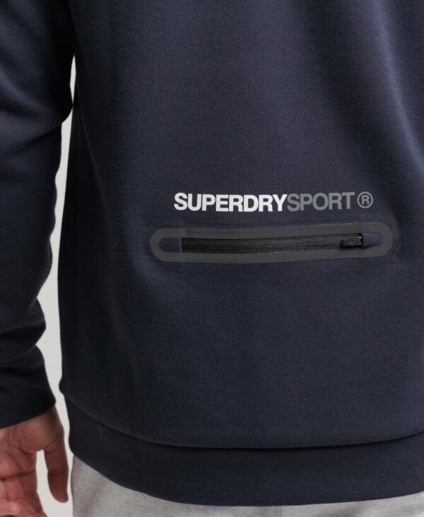 Gymtech Zip Up Hoodie Eclipse Navy M2013478A 98T 3