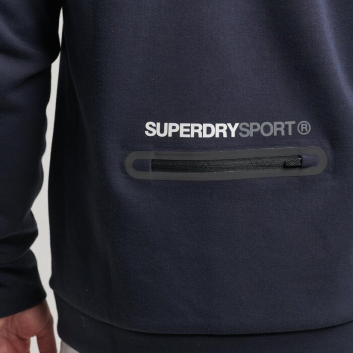 Gymtech Zip Up Hoodie Eclipse Navy M2013478A 98T 3