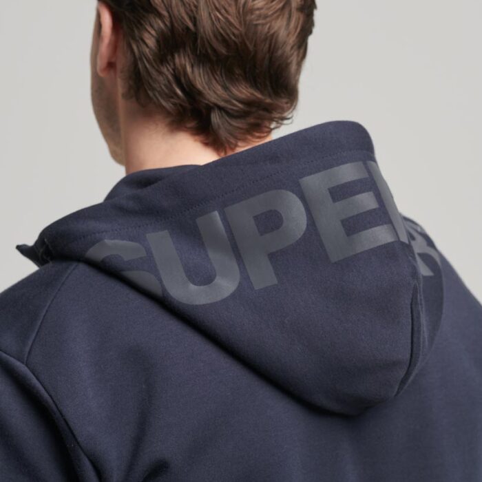 Gymtech Zip Up Hoodie Eclipse Navy M2013478A 98T 4