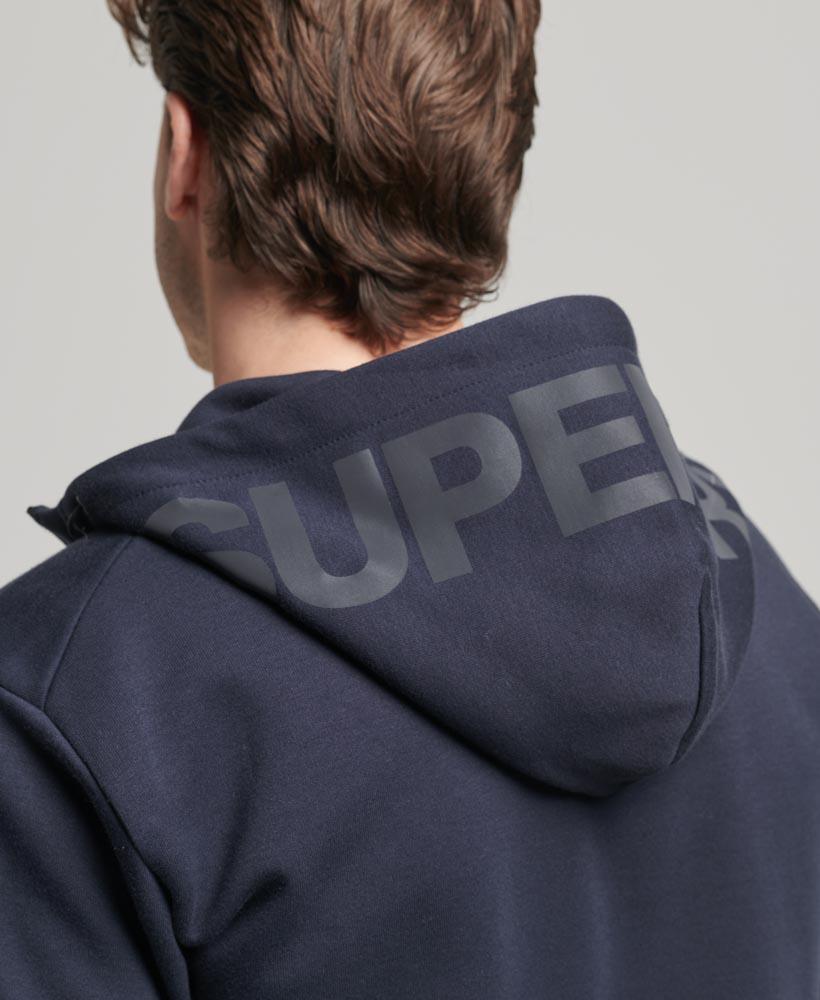 Gymtech Zip Up Hoodie Eclipse Navy M2013478A 98T 4