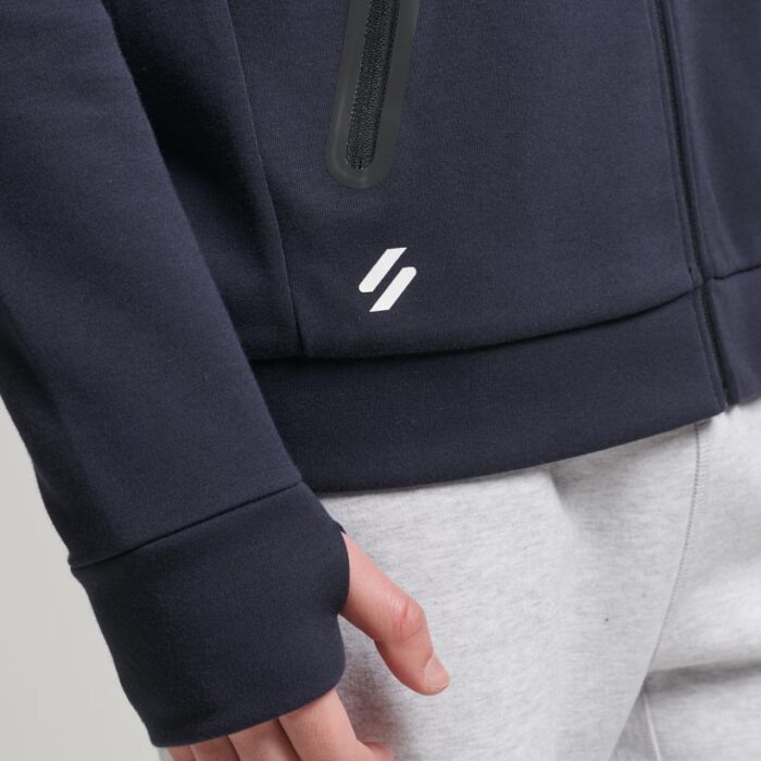 Gymtech Zip Up Hoodie Eclipse Navy M2013478A 98T 5