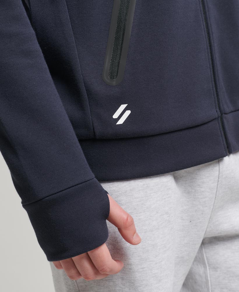 Gymtech Zip Up Hoodie Eclipse Navy M2013478A 98T 5