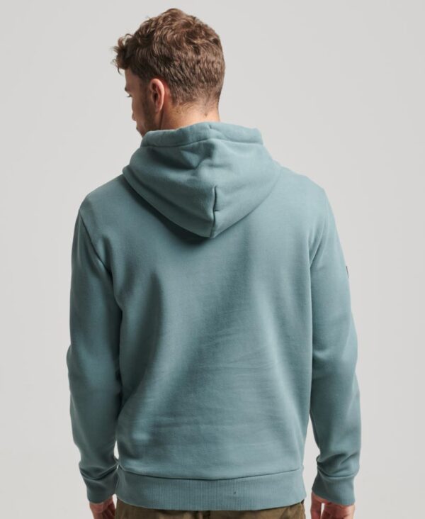 Japanese Vintage Logo Graphic Hoodie Goblin Blue M2013390A 1FA 4