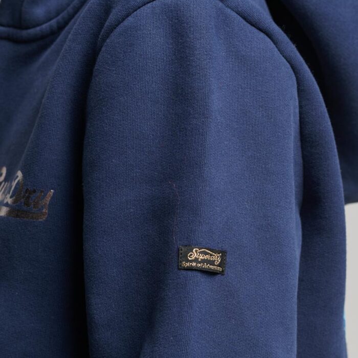 Japanese Vintage Logo Graphic Zip Hoodie Nu Navy W2012055A A7P 3