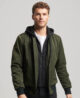 Military Hooded MA1 Bomber Jacket Surplus Goods Olive M5011722A LO3 1