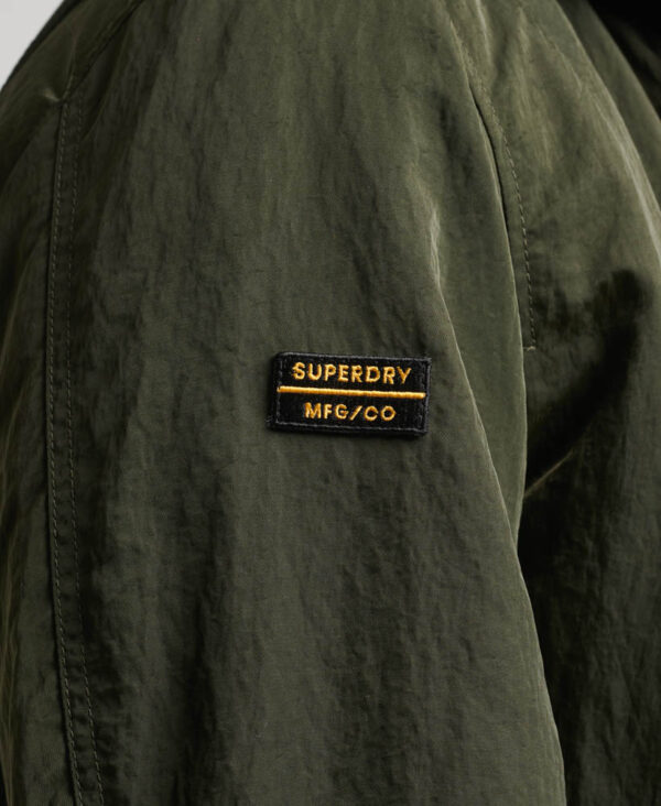 Military Hooded MA1 Bomber Jacket Surplus Goods Olive M5011722A LO3 2