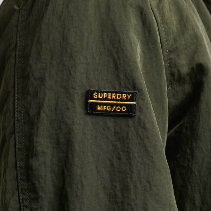 Military Hooded MA1 Bomber Jacket Surplus Goods Olive M5011722A LO3 2