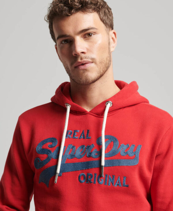 Soda Pop Vintage Logo Classic Hoodie Dark Red M2013387A 32I 2