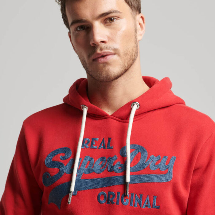 Soda Pop Vintage Logo Classic Hoodie Dark Red M2013387A 32I 2