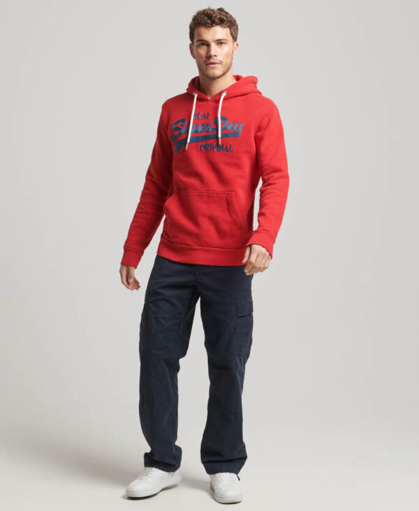 Soda Pop Vintage Logo Classic Hoodie Dark Red M2013387A 32I 5