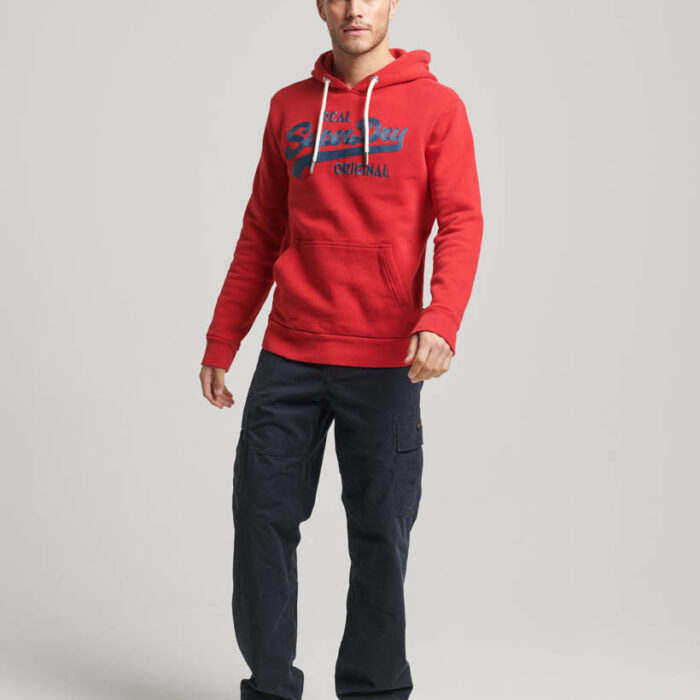 Soda Pop Vintage Logo Classic Hoodie Dark Red M2013387A 32I 5