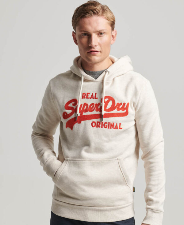 Soda Pop Vintage Logo Classic Hoodie Oat Marl M2013387A 41O 1
