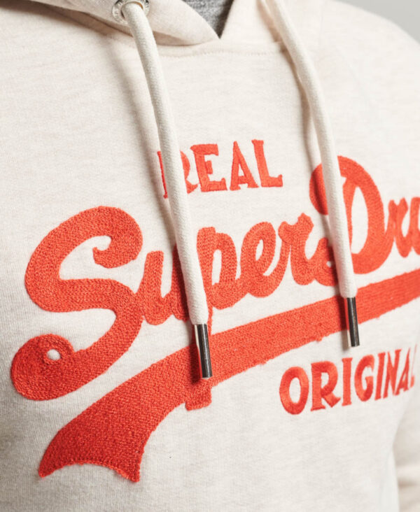Soda Pop Vintage Logo Classic Hoodie Oat Marl M2013387A 41O 4