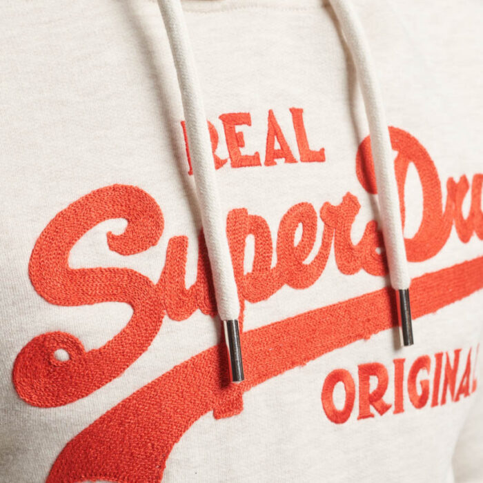 Soda Pop Vintage Logo Classic Hoodie Oat Marl M2013387A 41O 4