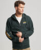 Sportswear Loose Zip Hoodie Academy Dark Green M2013105A 3KO 1