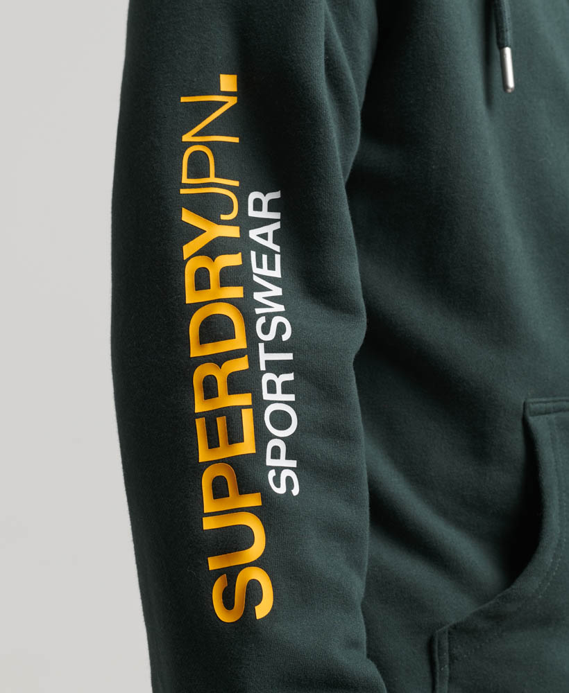 Sportswear Loose Zip Hoodie Academy Dark Green M2013105A 3KO 3