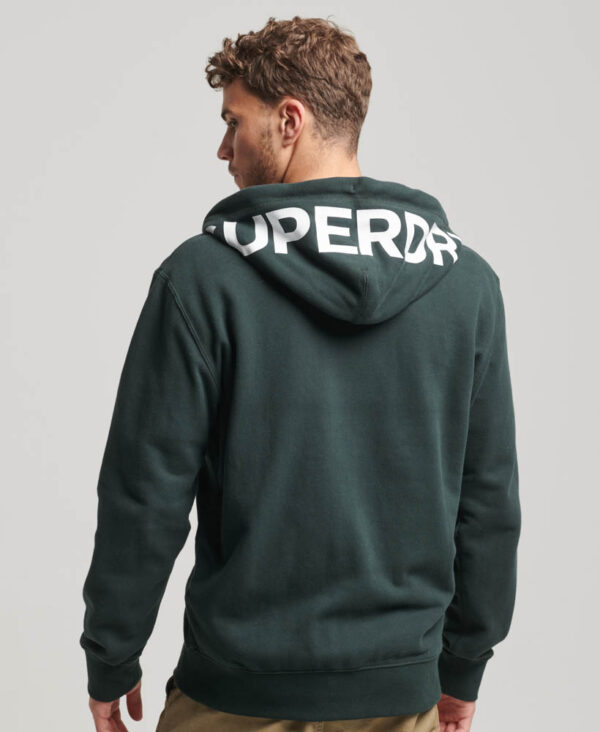 Sportswear Loose Zip Hoodie Academy Dark Green M2013105A 3KO 4