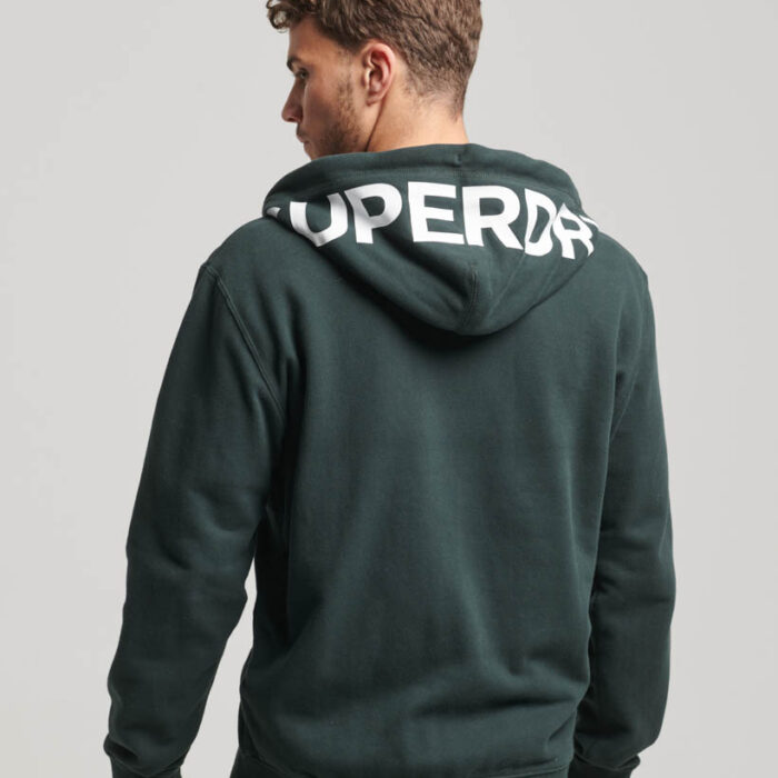 Sportswear Loose Zip Hoodie Academy Dark Green M2013105A 3KO 4