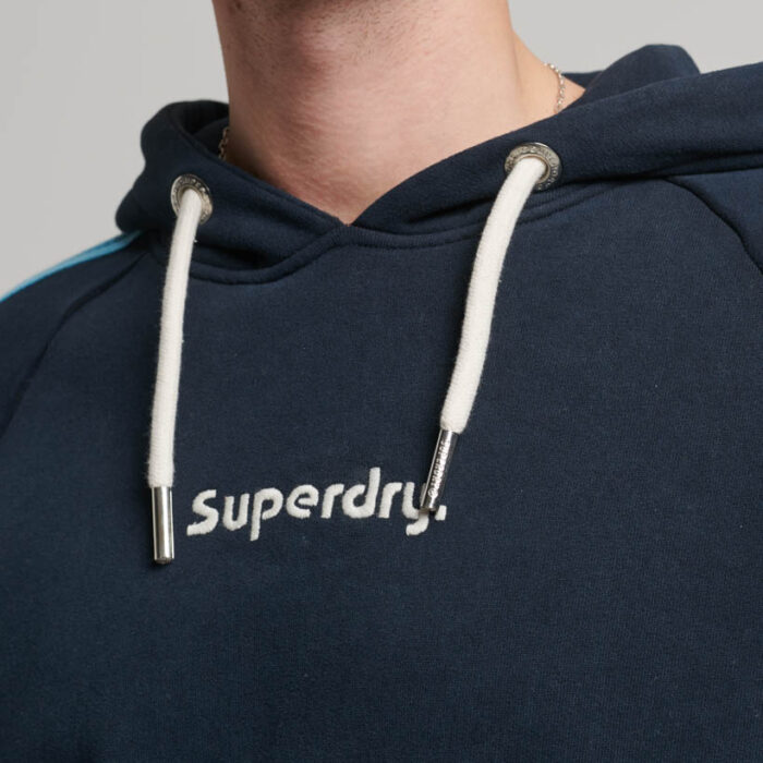 Terrain Sleeve Stripe Logo Hoodie Eclipse Navy M2013169A 98T 2