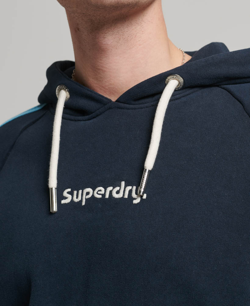 Terrain Sleeve Stripe Logo Hoodie Eclipse Navy M2013169A 98T 2